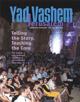 Jerusalemhem QUARTERLY MAGAZINE, VOL