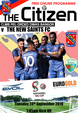 V the NEW SAINTS FC