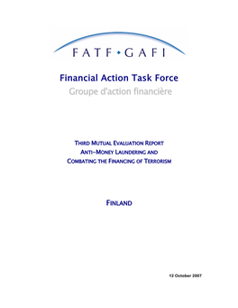 Financial Action Task Force Groupe D'action Financière