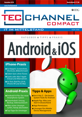 Tecchannel Compact 12/2018 "Android & Ios"