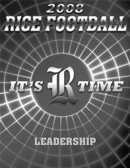 LEADERSHIP R Rice Leadership DAVID W