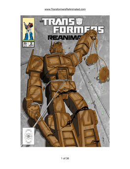 The Transformers: Reanimated. 