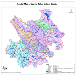 Aquifer Map of Sandur Taluk, Bellary District