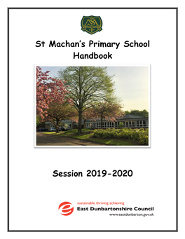 St Machan's Primary School Handbook Session 2019-2020