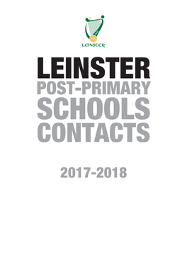 Leinster Post-Primary Schools Contacts