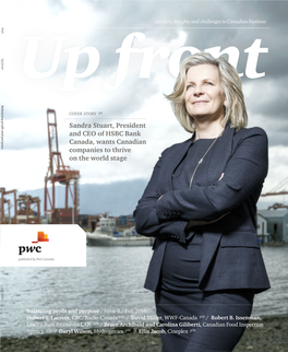 Sandra Stuart, President and CEO of HSBC Bank Canada, Wants Canadian Companies to Thrive on the World Stage