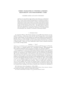 Chern Character in Twisted K-Theory: Equivariant and Holomorphic Cases