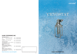 Cryostatcryostat