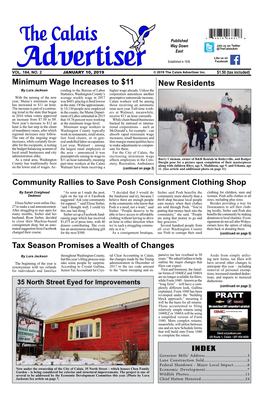 New Residents Minimum Wage Increases to $11 Community