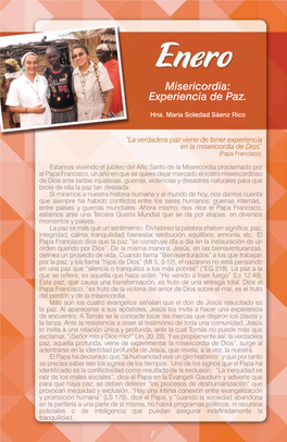 Misericordia: Experiencia De Paz