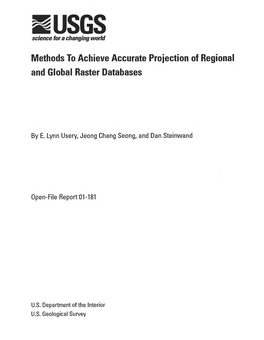 Methods to Achieve Accurate Projection of Regional and Global Raster Databases