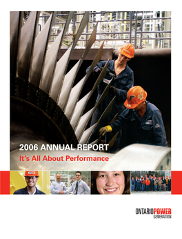 2006 Annual Report Materials Used in This Report Are Environmentally Friendly