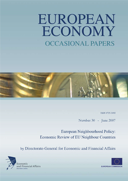 European Neighbourhood Policy: Economic Review of EU Neighbour