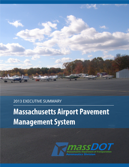 Massachusetts Airport Pavement Management System Overview