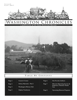 Part 2 Washington History Club