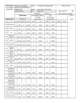 Sand Point Airport Runway and Public Facilities Rehabilitation, Phase I Opened By: Sharon L