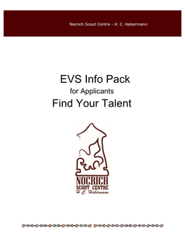 EVS Info Pack