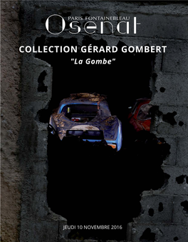 COLLECTION GÉRARD GOMBERT "La Gombe"