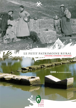 Le Petit Patrimoine Rural Connaître, Conserver Et Restaurer