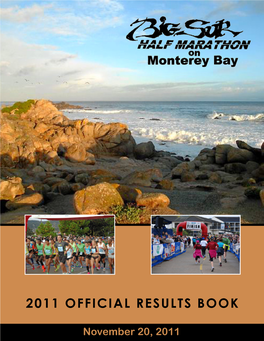 2011 Official Results Book