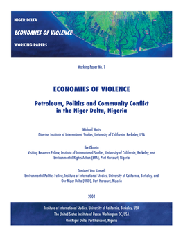 Economies of Violence