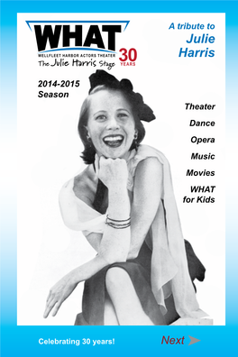 Julie Harris Stage YEARS