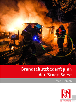 Brandschutzbedarfsplan Der Stadt Soest 2021-2025