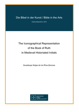 Die Bibel in Der Kunst / Bible in the Arts the Iconographical