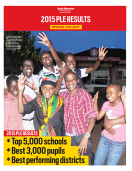 2015 Ple Results Special Pullout