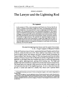 The Lawyer and the Lightning Rod