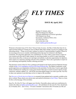 Fly Times Issue 48, April 2012
