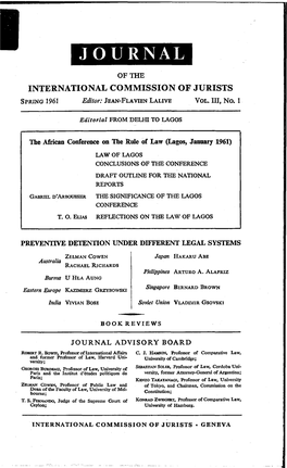 ICJ Journal-III-1-1961-Eng