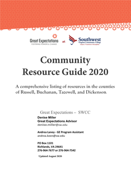 Resource Guide 2020