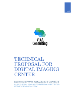 Technical Proposal for Digital Imaging Center