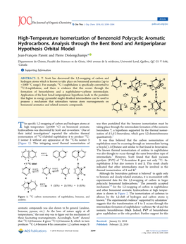High-Temperature Isomerization of Benzenoid Polycyclic Aromatic Hydrocarbons