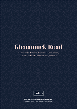 Glenamuck Road Approx 7.53 Acres to the Rear of Cairnbrook, Glenamuck Road, Carrickmines, Dublin 18
