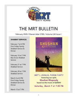 The Mrt Bulletin