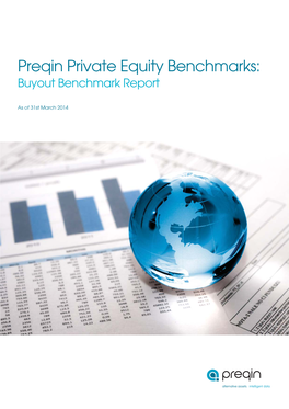 Preqin Private Equity Benchmarks: Buyout Benchmark Report