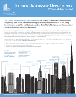 STUDENT INTERNSHIP OPPORTUNITY IT/Coding Intern Needed