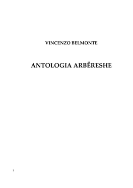 Antologia Arbëreshe