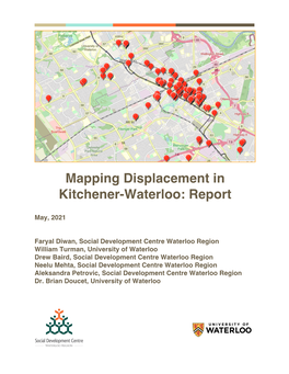 Mapping Displacement in Kitchener-Waterloo: Report