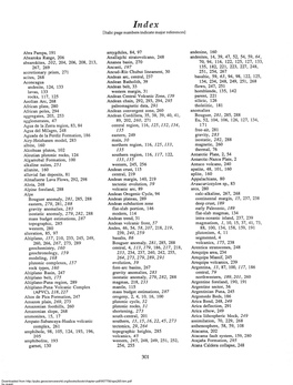 [Italic Page Numbers Indicate Major References] Abra Pampa, 191