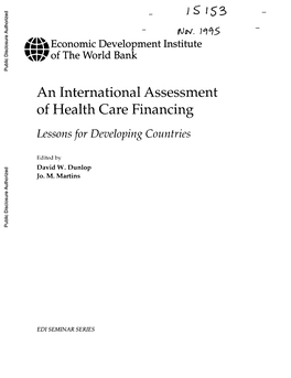 World Bank Document