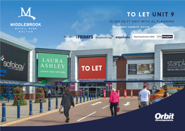 Middlebrook Is a Landmark Mixed-Use Development Located at Junction 6 Off the M61 Motorway