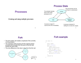 Processes Which of the Ready Processes to Run