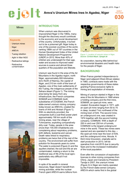 FS 030 Areva's Uranium Mines
