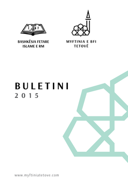 Buletini 2 0 1 5