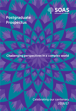 Postgraduate Prospectus