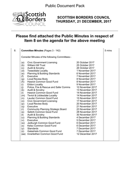 (Public Pack)Public Minute Supplement Agenda Supplement