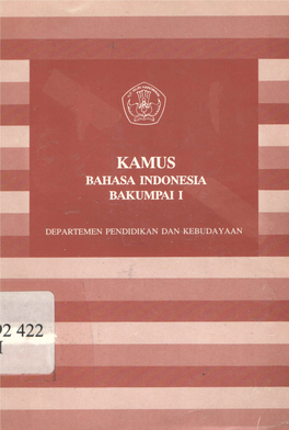 Kamus Bahasa Indonesia Bakumpai I